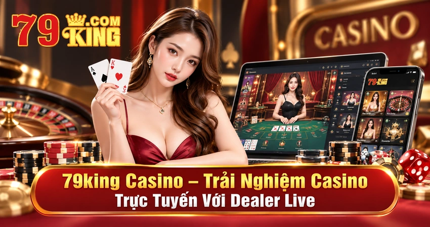 79king Casino – Trải Nghiệm Casino Trực Tuyến Với Dealer Live